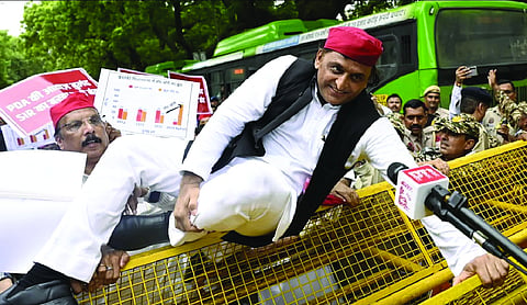 Akhilesh sounds the poll bugle for 2027 UP polls