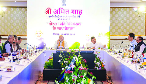 Amit Shah takes up BJP promise on Darjeeling hills