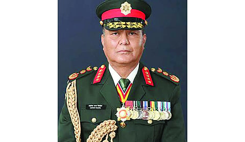 Army chief visits China