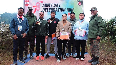 Army Day run in Bagra village gets enthusiastic participation