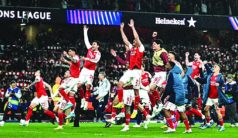 Arsenal enters Champions League final after 20 years