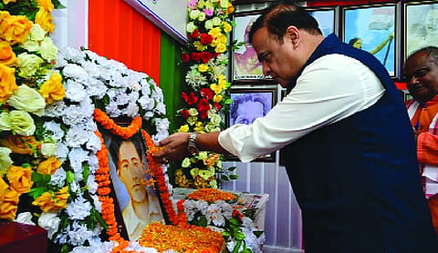 Assam CM Himanta pays tribute to martyr Kushal Konwar on death anniversary