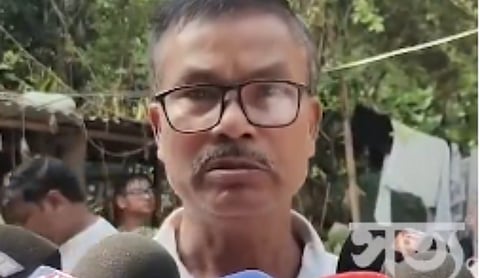The victim's uncle sharing details of the incident