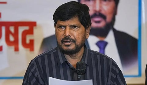 File photo: Ramdas Athawale(PTI Photo)