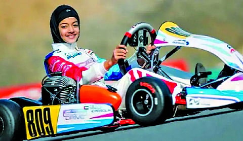 Atiqa Mir makes big impact on dream FIA Karting debut
