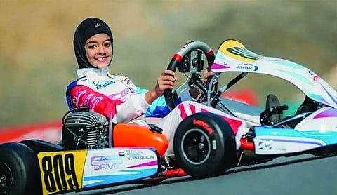 Atiqa records two top-10 finishes in F1 of karting