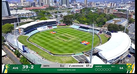Australia bats 1st in opening cricket test against South Africa