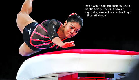 Back from ligament injury, Pranati Nayak targets higher D-score ahead of Asian meet