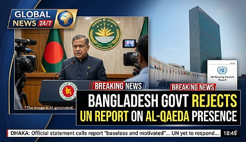 Bangladesh Govt rejects UN report on Al-Qaeda presence