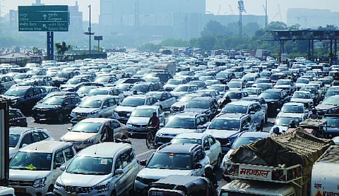 Barricades, checks, diversions: Central lanes choke amid protest