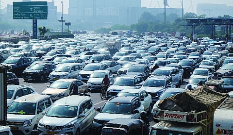 Barricades, checks, diversions: Central lanes choke amid protest call