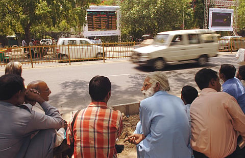 Representational image: People view an EC display at Nirvachan Sadan in 2009. (Election Commission of India/GODL-India)
