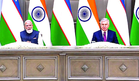 BJP hails Uzbekistan’s top honour for PM Modi