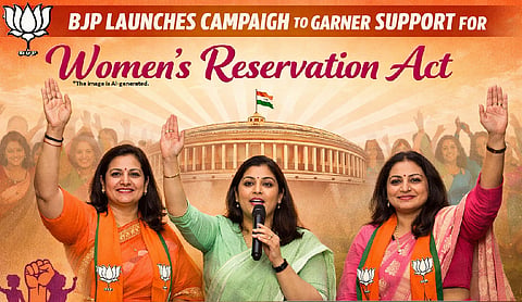 BJP launches campaign to garner support for Women’s Reservation Act