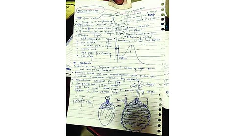 Bomb-making note found with student in Ayodhya