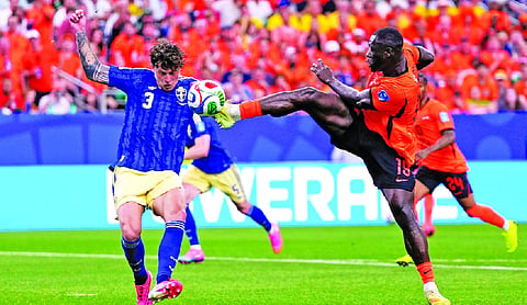 Brian, Dutch roll in rain to win over Tunisia