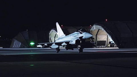British, French warplanes strike suspected IS weapons site In Syria