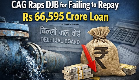CAG raps DJB for failing to repay Rs 66,595 crore loan