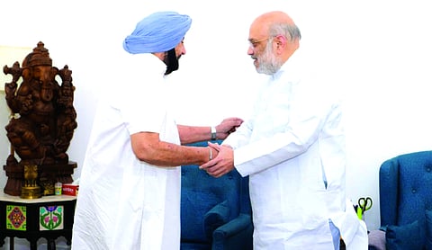 Captain Amarinder meets Shah, Nadda; says discussed various issues concerning Punjab