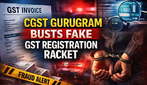 CGST Gurugram busts fake GST registration racket