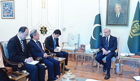 Chinese envoy assures Pakistan of continued support in meeting with PM Shehbaz Sharif