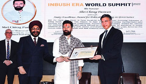 Chirag Paswan opens Amity’s INBUSH 2026