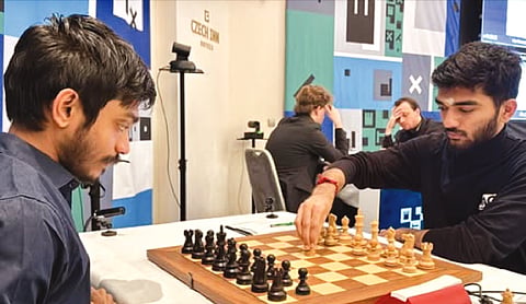 Chithambaram beats Jorden van Foreest; Gukesh draws