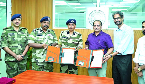 CISF, IIT Kanpur ink MoUs for cyber, drone security