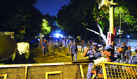 CJP protest site dismantled after Parliament march blocked, agitation to continue: Dipke