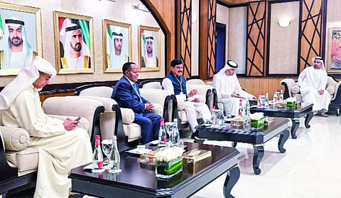 CM Mohan Yadav meets UAE economy minister in Dubai