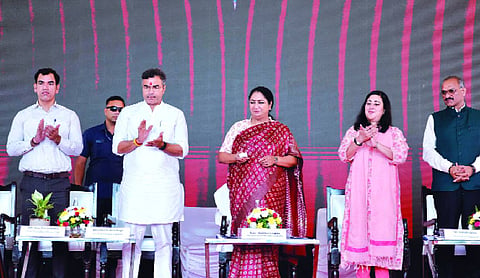 CM Rekha calls for rainwater harvesting to address water crisis