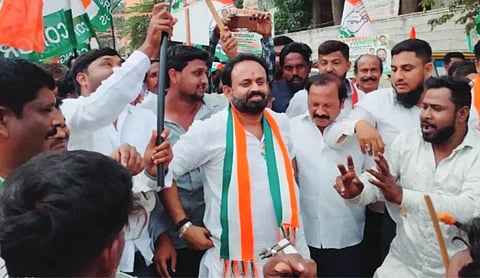 Congress leader booked for threatening municipal officer