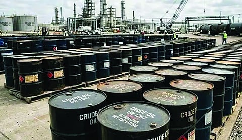 Crude oil futures hit record Rs 9,260/barrel amid escalating tensions in West Asia