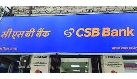 CSB Bank Q1 profit rises 27 pc to Rs 150 crore