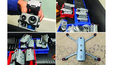 Customs intercepts three with drones, parts worth Rs 1.03 crore at IGI Airport