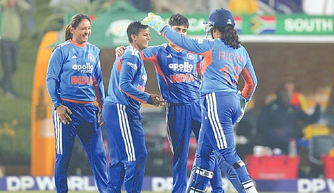 Deepti grabs maiden T20I fifer to carry India to 14-run over SA