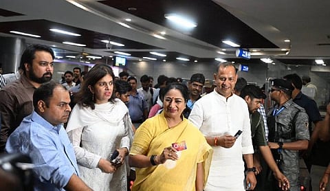 Delhi CM Rekha Gupta takes metro ride under Metro Monday campaign