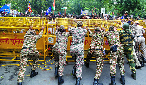 Delhi Police underestimated the scale of CJP march to Parliament