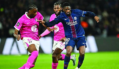 Dembele grabs brace as PSG warm up for Liverpool with win