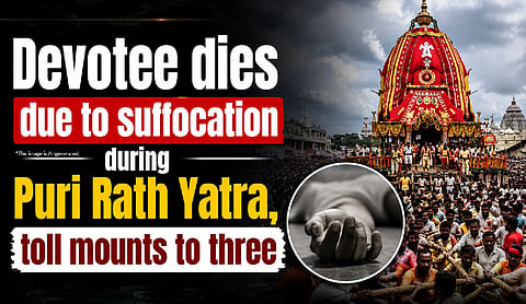 Devotee dies due to suffocation during Puri Rath Yatra, toll mounts to three