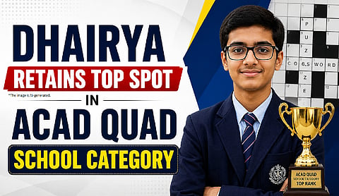 Dhairya retains top spot in ACAD QUAD school category