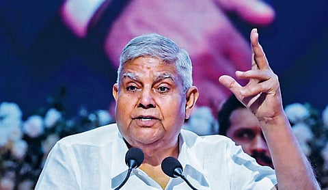 Dhankhar admitted to AIIMS over health issues