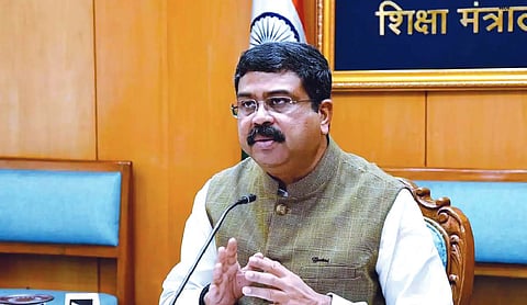 Dharmendra Pradhan celebrates Pongal at IIT Madras