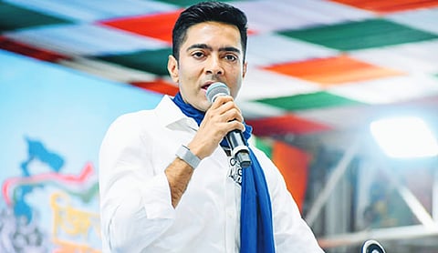 Double engine misusing institutions to delete voters: TMC’s Abhishek