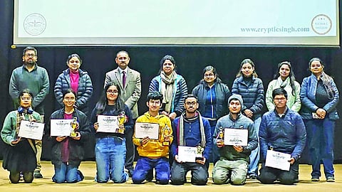 DTU Crossword Contest 2026 Enthralls Students Despite Heavy Rains