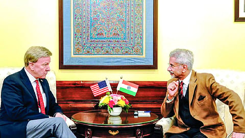 EAM holds talks with US delegation