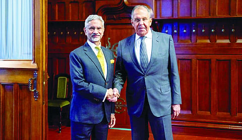 EAM Jaishankar holds talks with Lavrov on bilateral, global issues