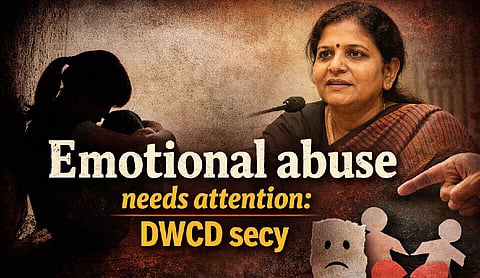 Emotional abuse needs attention: DWCD secy