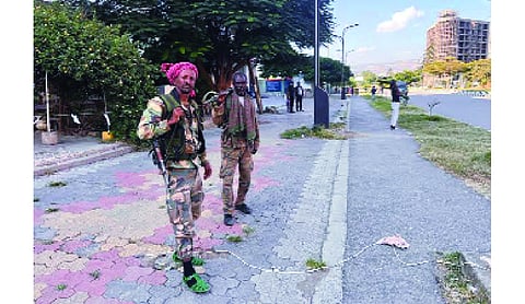 Ethiopian commander reports drone strikes in Tigray