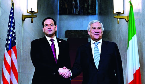 Europe still needs US support: Italy tells Rubio